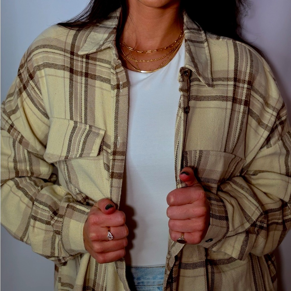 Plaid Button Up - Picture 2 of 6